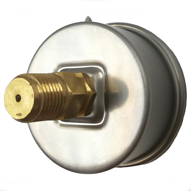 Manómetro TEMPRES Inox. Bronce Diámetro 2.0" Conexión Posterior 1/4" NPT M, Posterior en Bronce - Imagen 3