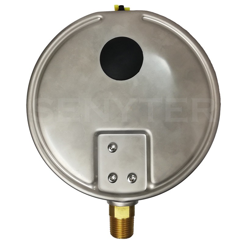 Manómetro TEMPRES Inox. Bronce Diámetro 6.0" Conexión 1/2" NPT M, Inferior en Bronce - Imagen 3