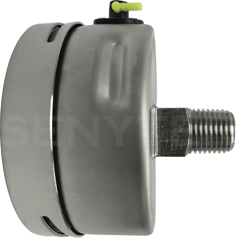 Manómetro TEMPRES Full Inox Diámetro 2,5" Conexión Posterior - Imagen 2