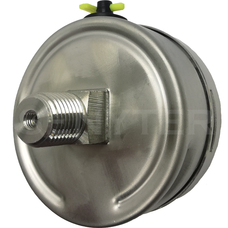 Manómetro TEMPRES Full Inox Diámetro 2,5" Conexión Posterior - Imagen 3