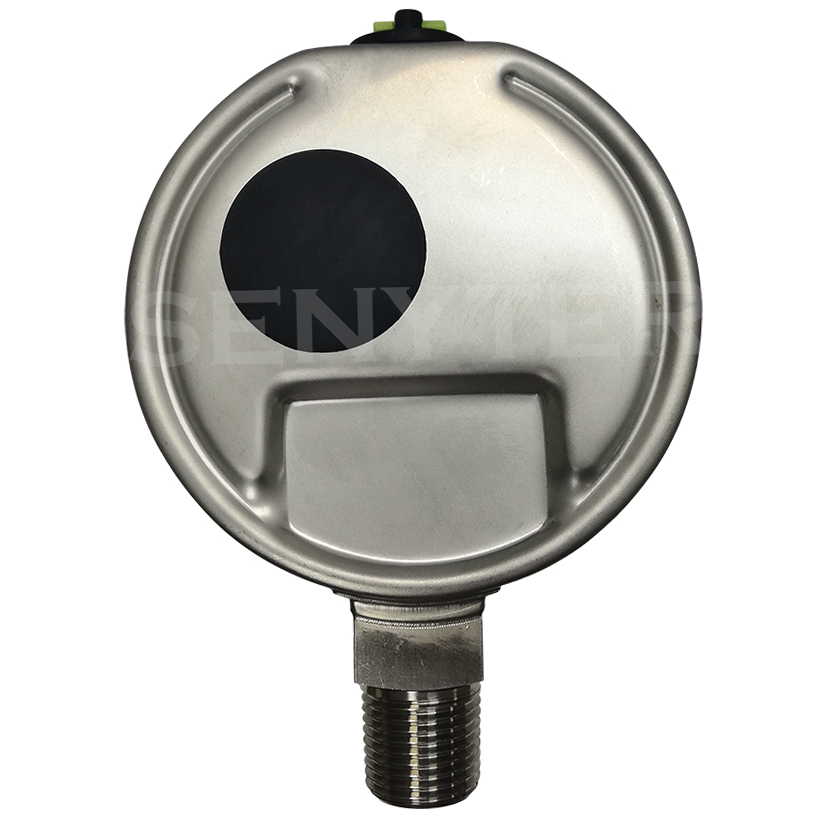 Manómetro TEMPRES Full Inox DN 4.0" Conexión Inferior - Imagen 3