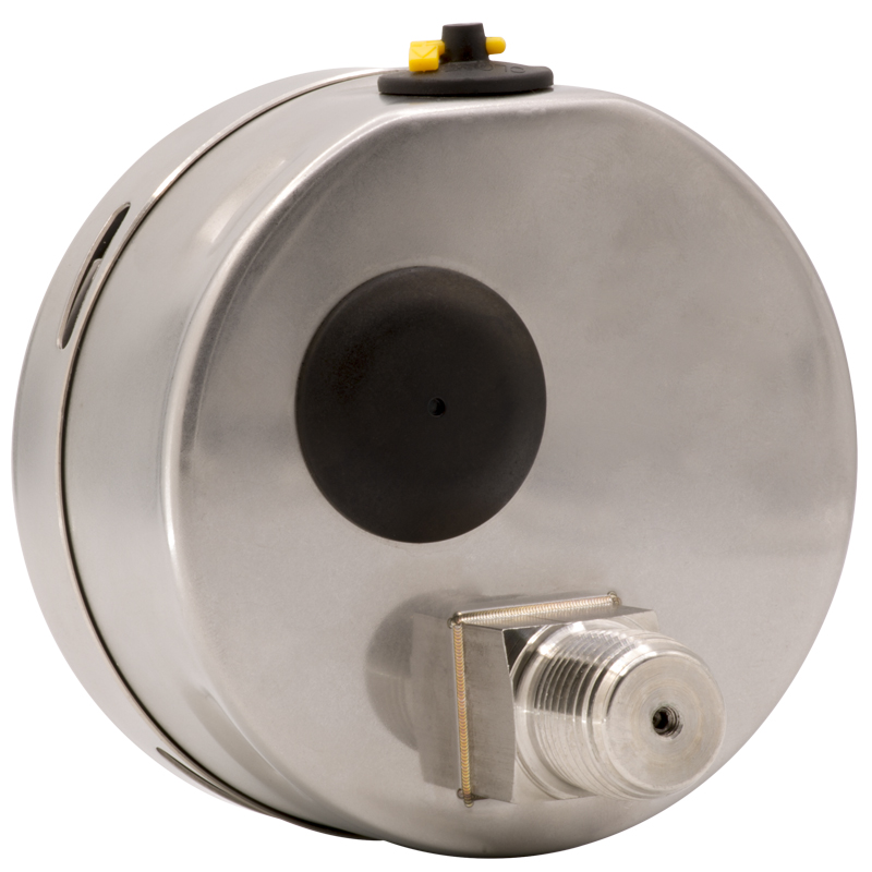 Manómetro Aguja de Arrastre - 1/2" NPT He Inferior - Posterior Máxima/Mínima Full Inoxidable - Imagen 4