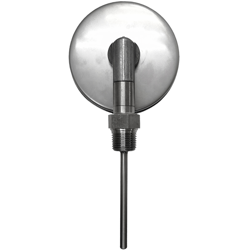 Termómetro bimetálico DN 4" Bulbo Inferior Conexión 1/2″ NPT M, Inferior en SS316 - Imagen 3