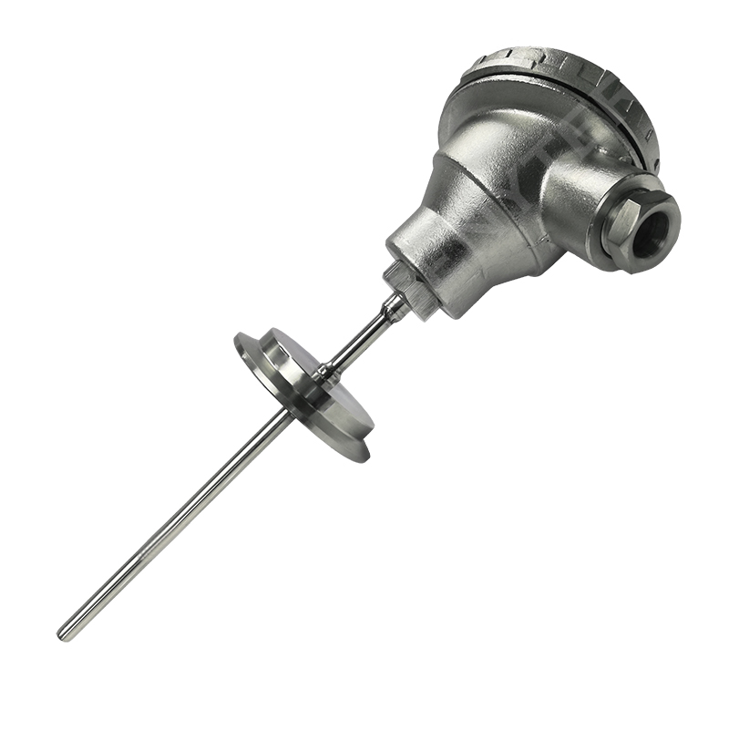 Sensor Temperatura PT100 conexión Clamp (Uso sanitario)