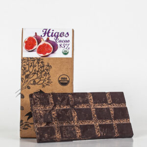 Barra chocolate orgánico higo