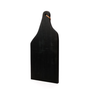 Tabla de madera negra cuello M