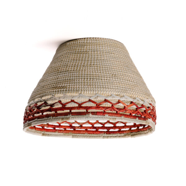 Lampara campana roja