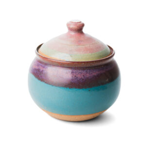 Azucarero cerámica gres