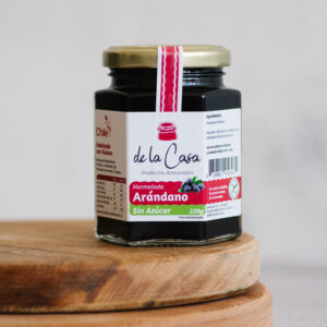 Mermelada de arándanos sin azúcar