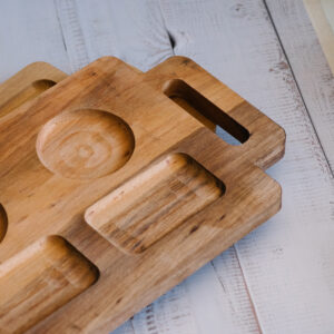 Tabla de madera separaciones