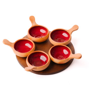 Set cevichera greda enlozada