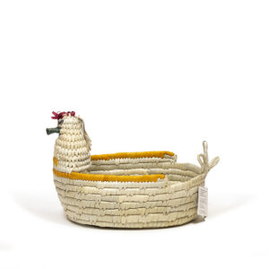 Gallina mediana de ñocha sin cuello