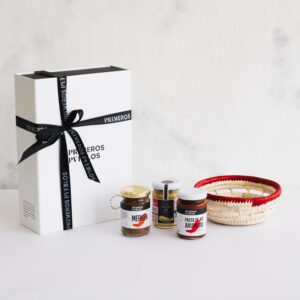 Pack panera ñocha con merkén y pastas de ají