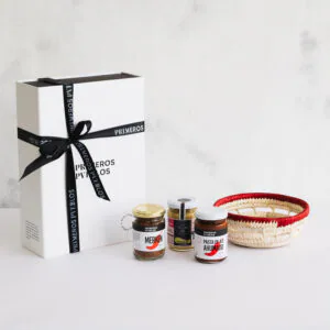 Pack panera ñocha con merkén y pastas de ají
