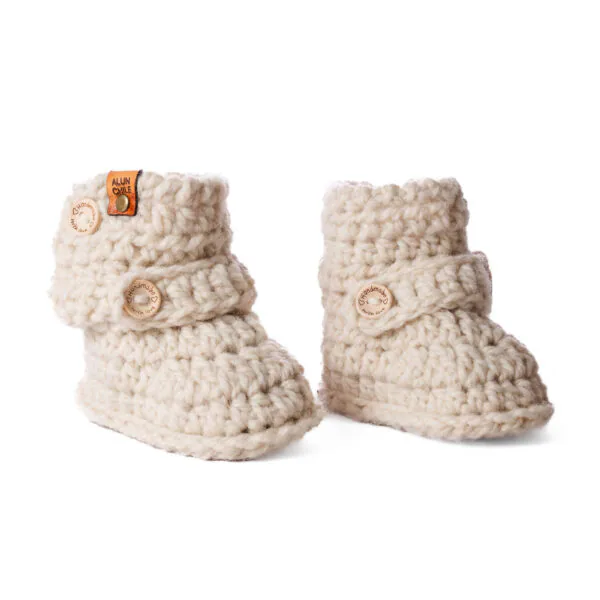 zapato lana infantil 1