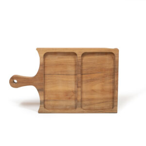 Tabla nativa de madera división horizontal color natural