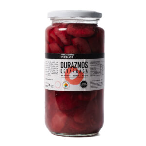 Conserva durazno morado