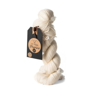 Madeja de lana merino DK crudo