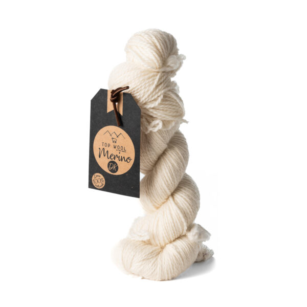 lana merino DK blanca