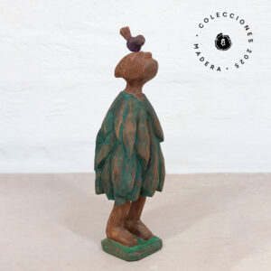 Escultura Hombre con pajarito