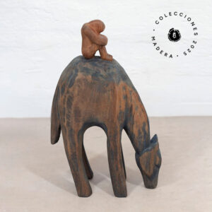 Escultura Hombre a caballo