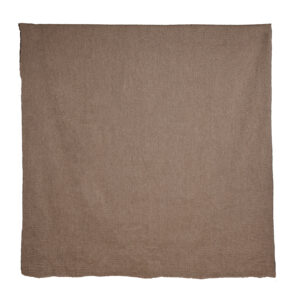 Alfombra telar XL color chocolate 255 x 220 cm.