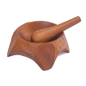 Mortero de madera diseño Muela