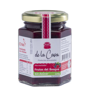 Mermelada de frutos del bosque sin azúcar