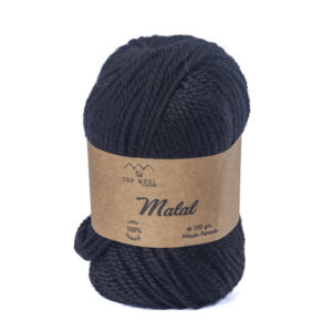 Ovillo lana Malal negra