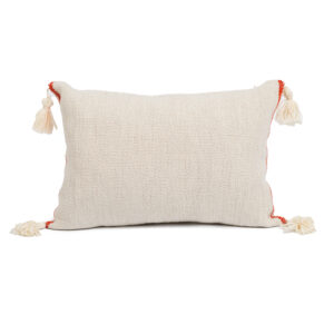 Cojín telar pitío con ladrillo 60 x 40 cm.