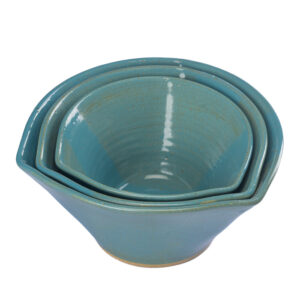 Set 3 bowls cerámica gres