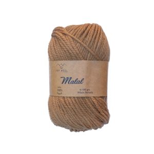 Ovillo lana Malal color alpaca